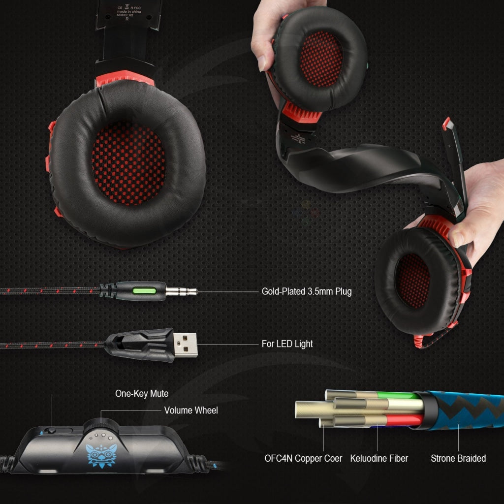 K2 Pro Gaming Headset K2 Pro Gaming Headset